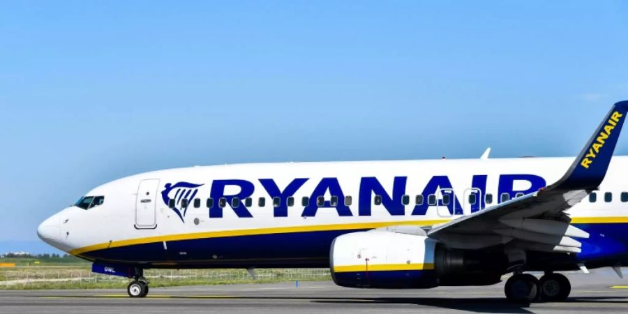 Ryanair-Maschine in Italien