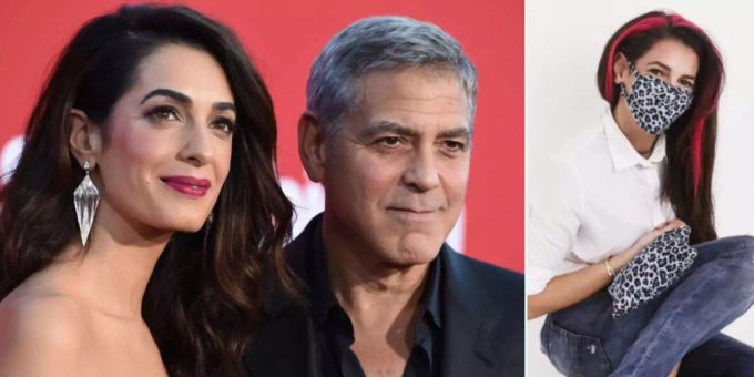 32 Franken pro Stück - Clooneys Schwägerin verkauft Luxus-Corona-Masken