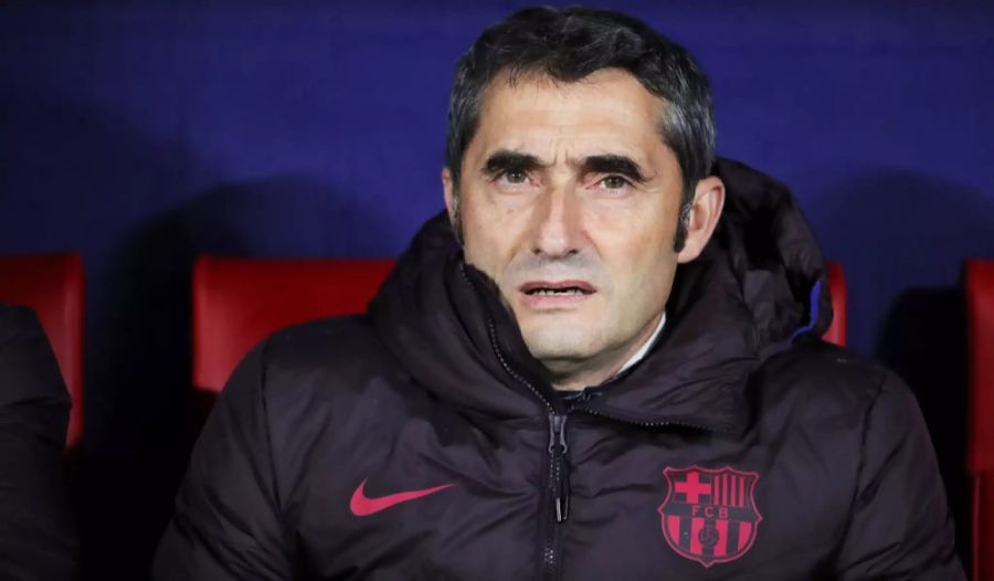 Ernesto Valverde musste seinen Platz an der Barça-Seitenlinie Mitte Januar räumen.