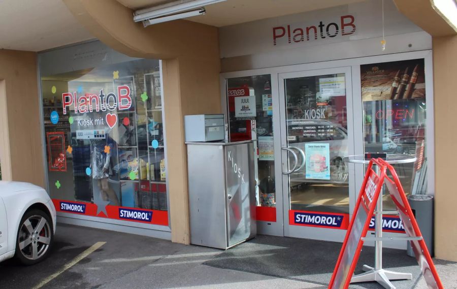 Kiosk mit Herz