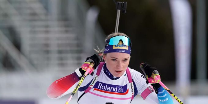 Amy Baserga bei der Jugend- und Junioren-WM in der Lenzerheide. Amy Baserga