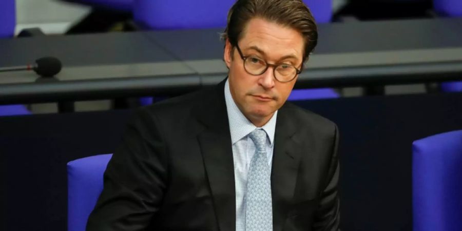 Bundesverkehrsminister Andreas Scheuer (CSU)
