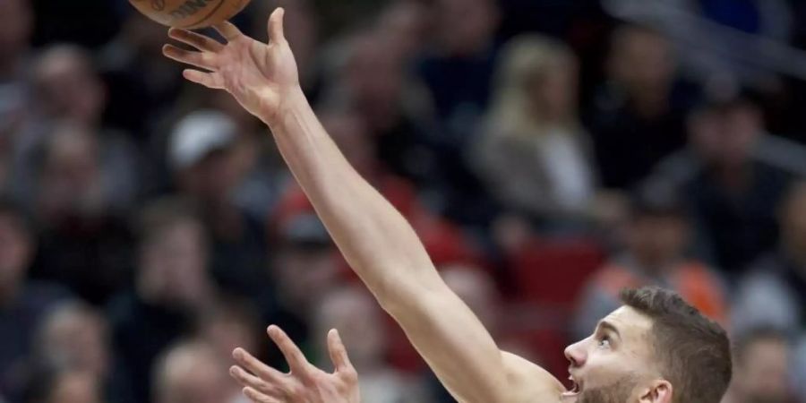 Maxi Kleber erzielte 15 Punkte für die Dallas Mavericks. Foto: Craig Mitchelldyer/AP/dpa