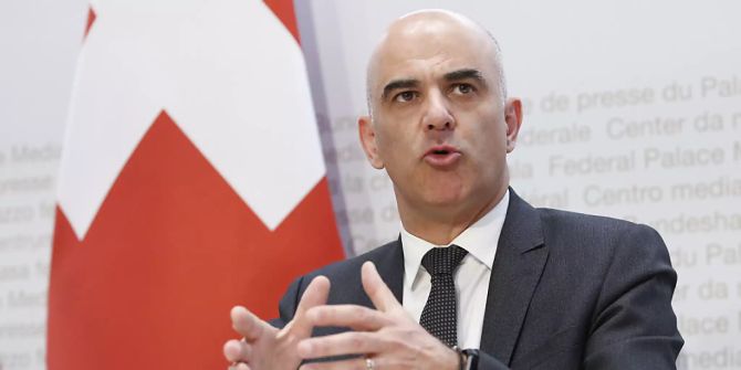 Bundesrat Alain Berset