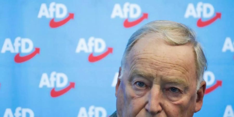 AfD-Bundestagsfraktionschef Alexander Gauland