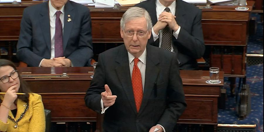 Amtsenthebungsverfahren Mitch McConnell