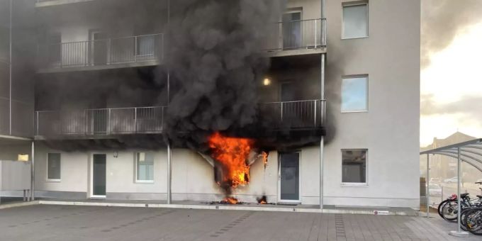 Die Wohnung in einem Mehrfamilienhaus in Zofingen AG brannte aus. Zofingen AG