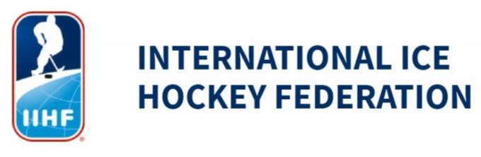 Das Logo der Internationalen Eishockey-Föderation. IIHF