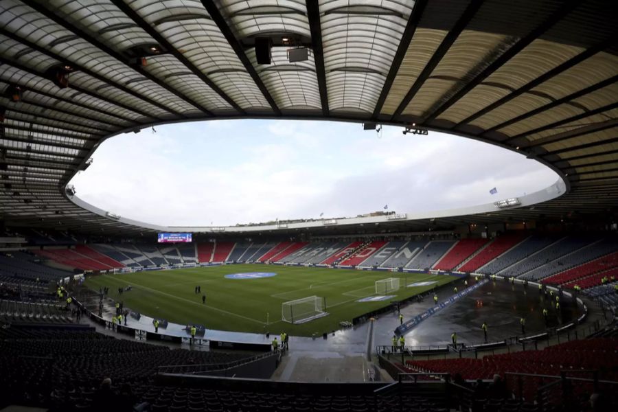 Im Hampden Park von Glasgow werden ebenfalls drei Gruppenspiele und ein Achtelfinal ausgetragen.