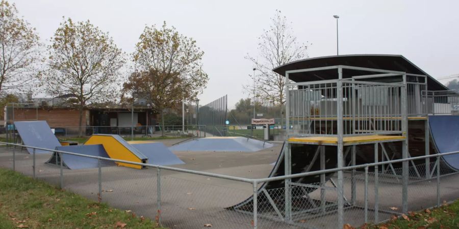 Der Skatepark in Geroldswil.