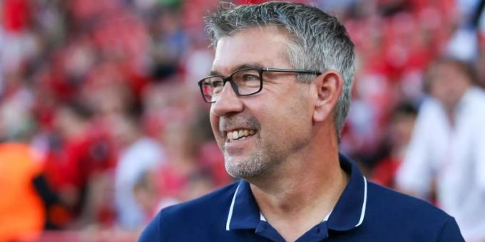 Fühlt sich wohl bei Union Berlin: Coach Urs Fischer. Urs Fischer Union Berlin