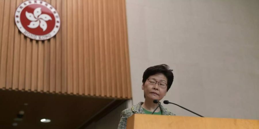 Hongkonger Regierungschefin Carrie Lam