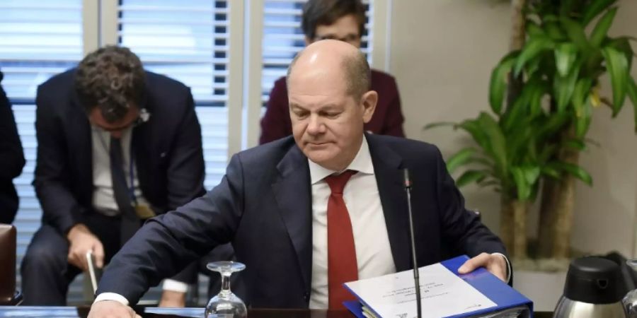 Scholz beim IWF-Treffen in Washington im Oktober