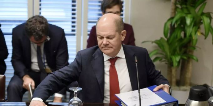 Scholz in Washington Scholz