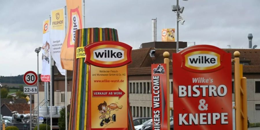 Werksgelände von Wilke in Nordhessen