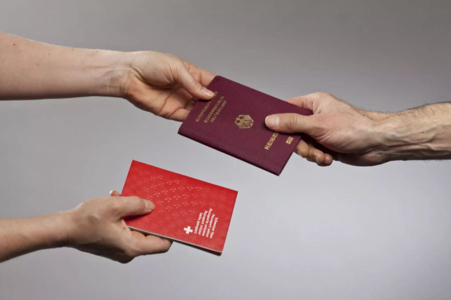 reisepass schweiz deutschland