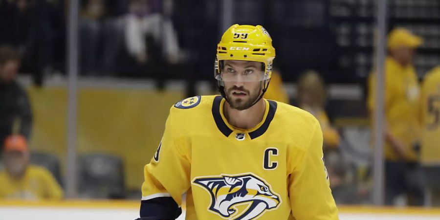 Captain und seit Jahren eine Bank in der Verteidigung der Nashville Predators: Roman Josi