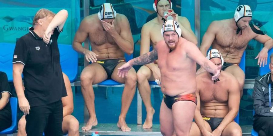Die deutschen Wasserballer konzentrieren sich auf die Olympia-Qualifikation. Foto: Bernd Thissen
