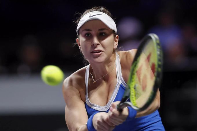 Lange Zeit hält Belinda Bencic im Halbfinal gegen Switolina gut mit. Belinda Bencic