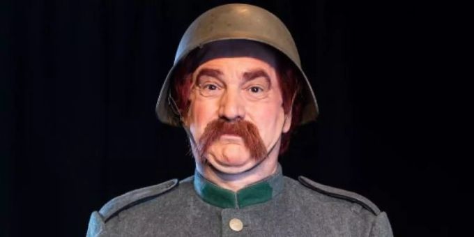 Der Schauspieler Gilles Tschudi als der legendäre HD-Soldats Läppli. (Symbolbild) läppli