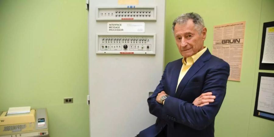 Leonard Kleinrock an der Universität von Kalifornien in Los Angeles