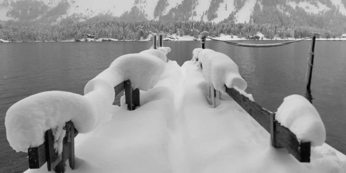 Im Val Müstair wurde ein neuer Schnee-Rekord für den November aufgestellt – auch in Sils-Maria (Bild) liegen über 70 Zentimeter Schnee. schnee