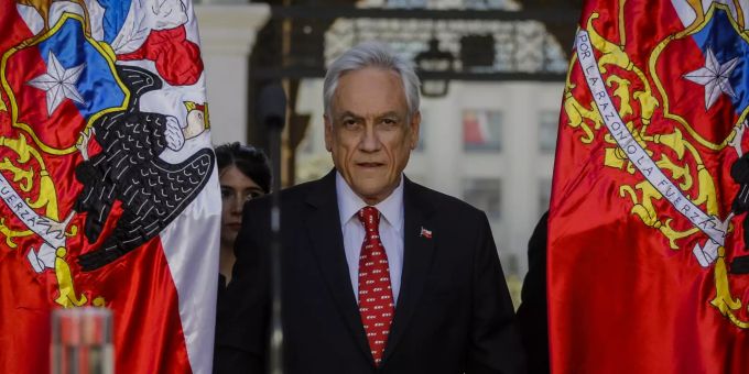 Der konservative Sebastián Piñera, Präsident von Chile. Sebastian Pinera
