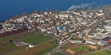 Freienbach im Kanton Schwyz