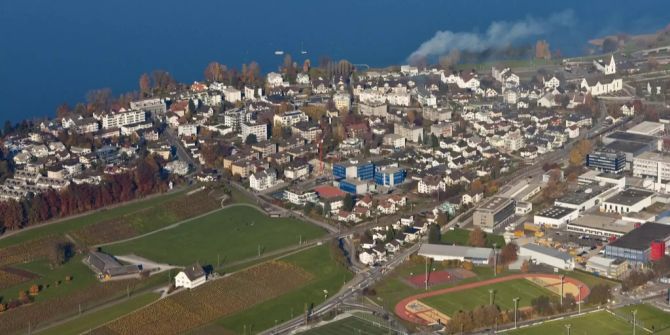 Freienbach im Kanton Schwyz