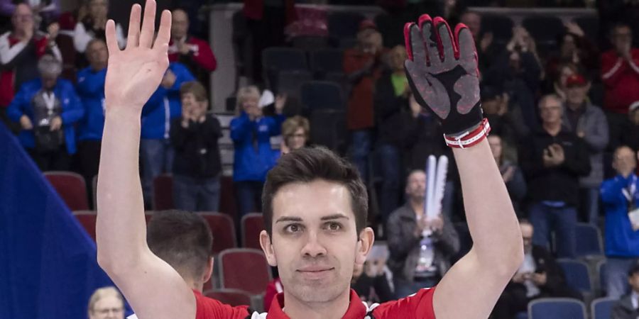 Schon früh in der Saison warten Skip Peter De Cruz und seine Genfer Curler mit tadellosen Leistungen auf