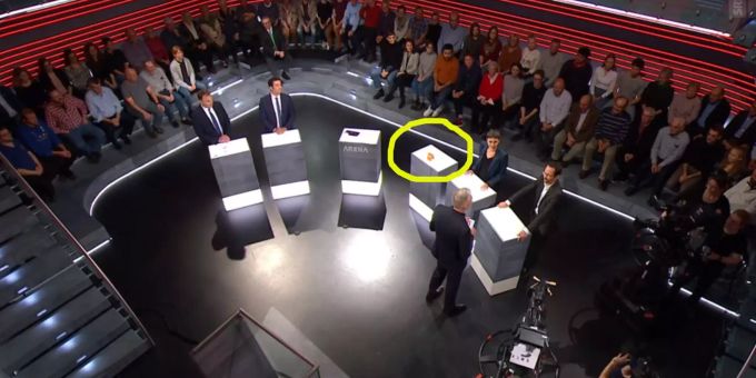 Die CVP schwänzte als einzige Partei die Arena auf «SRF».