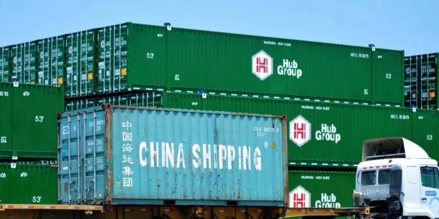 Nur gut ein Viertel der deutschen Unternehmen glaubt noch daran, im laufenden Jahr ihre Geschäftsziele in China erreichen zu können. Foto: Uncredited/CHINATOPIX/AP/dpa