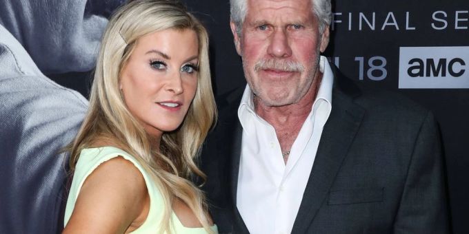 Allison Dunbar und Ron Perlman im April dieses Jahres. Allison Dunbar und Ron Perlman im April dieses Jahres.