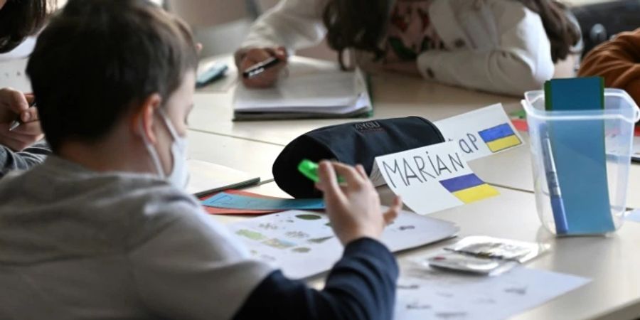 Ukrainischer Schüler in Köln