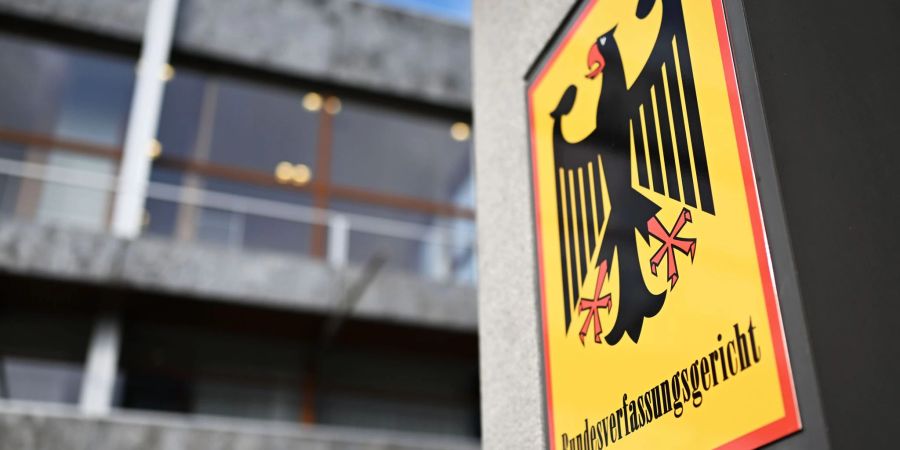 Das Bundesverfassungsgericht in Karlsruhe.