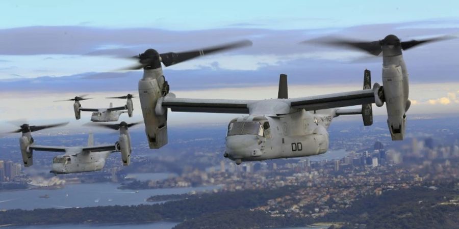 Die MV-22B Osprey