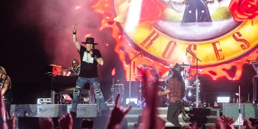 Guns N' Roses sind derzeit auf Welttournee.