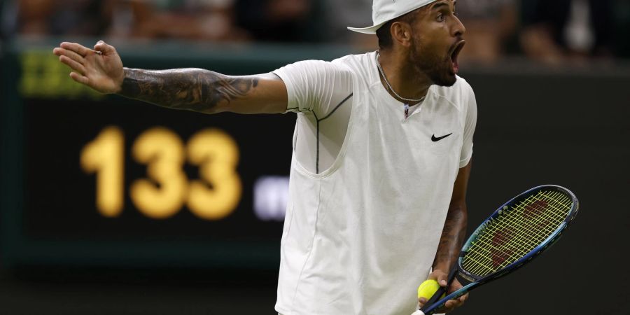 Nick Kyrgios ist mehrfach durch rüpelhaftes Benehmen aufgefallen.