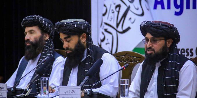 Die Taliban-Versammlung in Kabul. Kabul