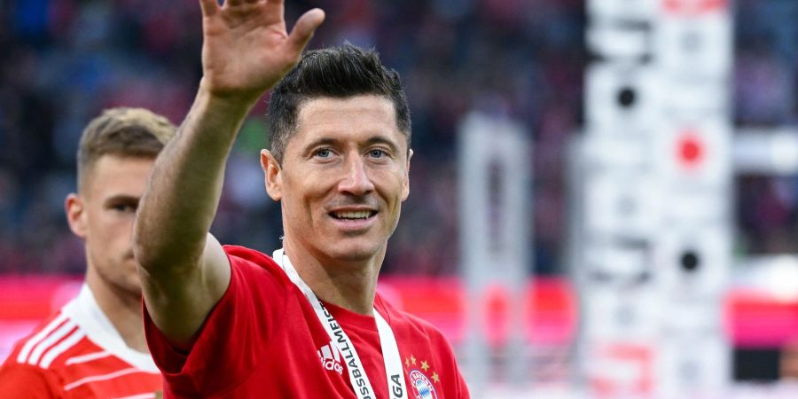 Der Vertrag von Starstürmer Robert Lewandowski beim FC Bayern München läuft im Sommer 2023 aus.