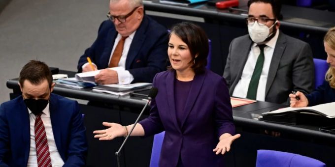 Ministerin Baerbock Ministerin Baerbock