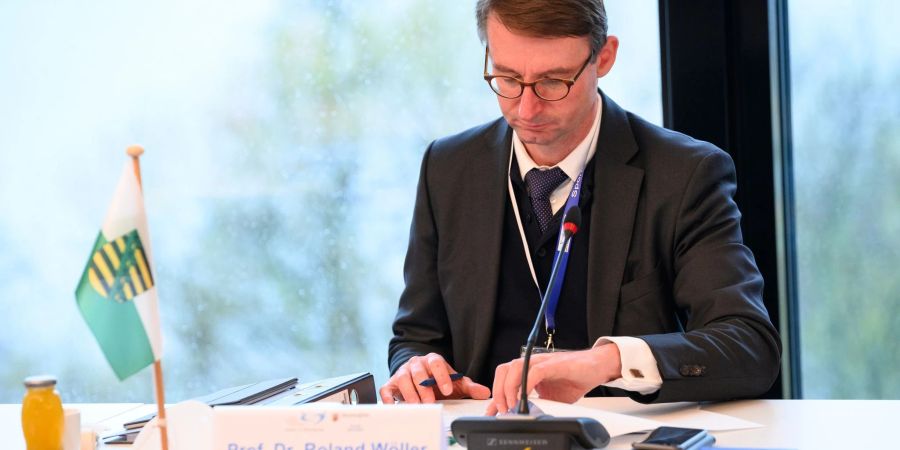 Sachsens Innenminister Roland Wöller (CDU).