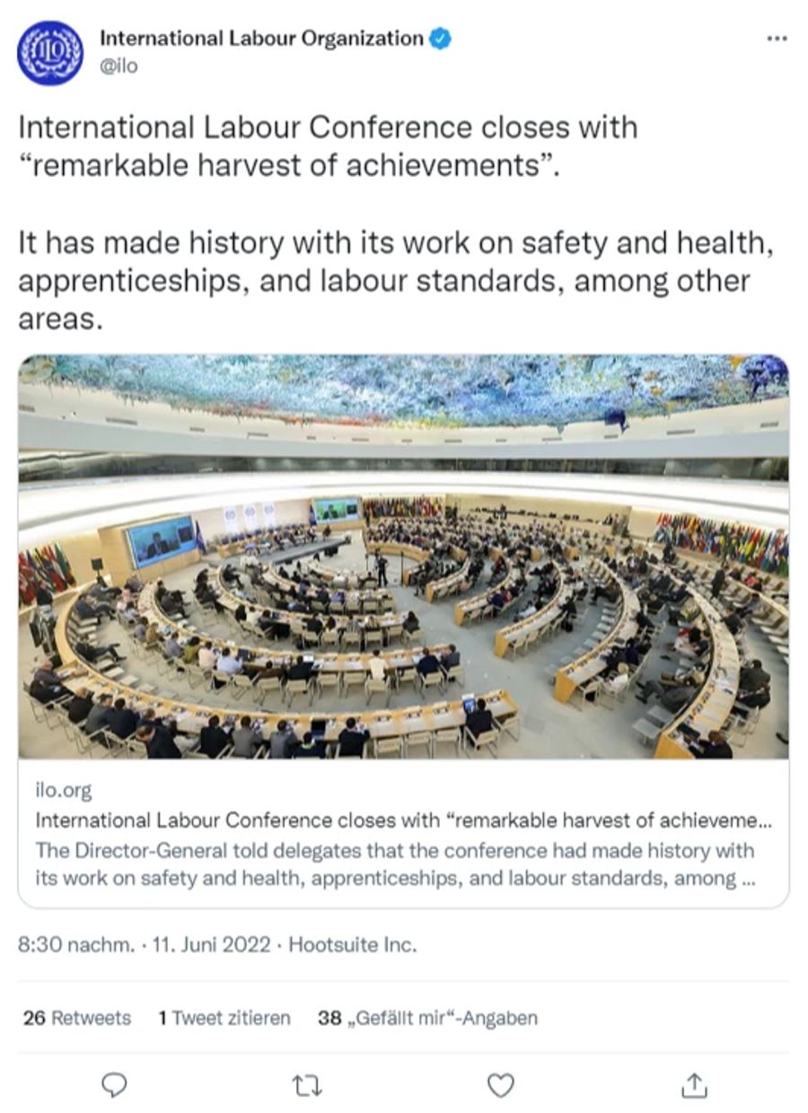 Internationale Arbeitsorganisation