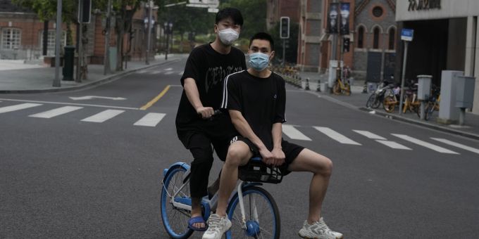 Zwei Monate lang war Shanghai im Lockdown. Virus Outbreak China