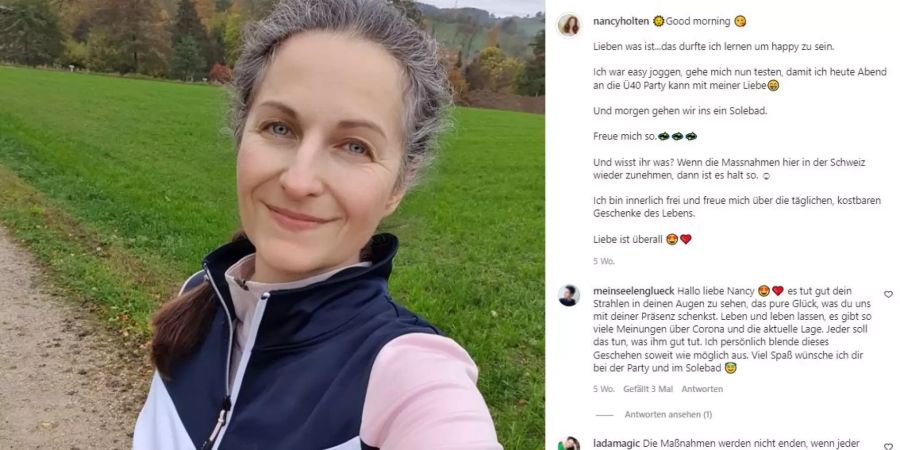 Nancy Holten ist spirituelle Influencerin.