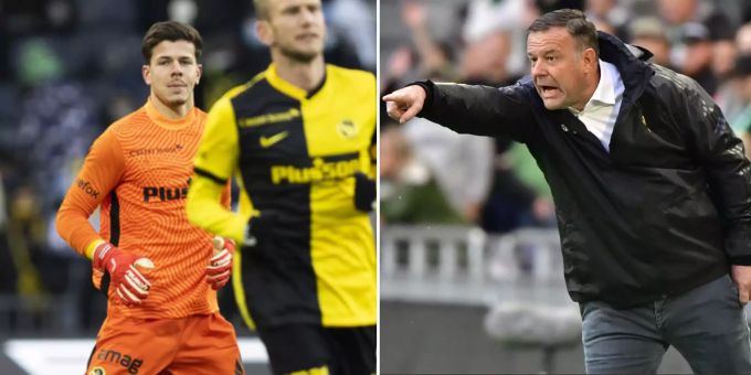 Heute im Tor - FCB-Trainer Rahmen ist Förderer von YBs No-Name-Goalie