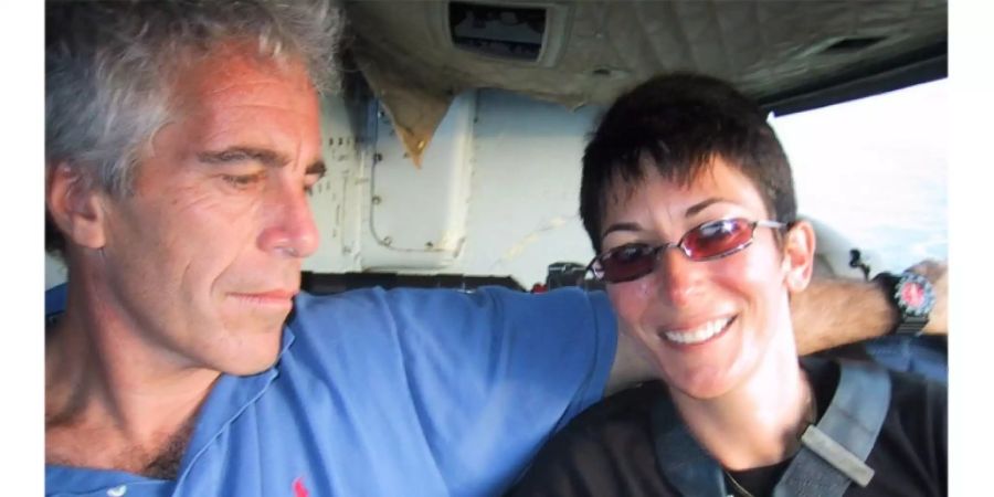 Ghislaine Maxwell mit Jeffrey Epstein