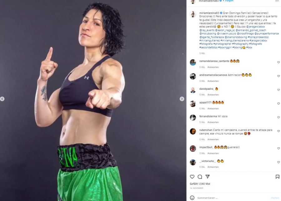 So sieht Miriam Gutierrez ohne aufgeschwollenes Gesicht aus.