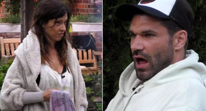 Mike und Jana zoffen sich. Mike