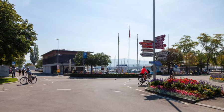 Am Bodensee in Arbon.